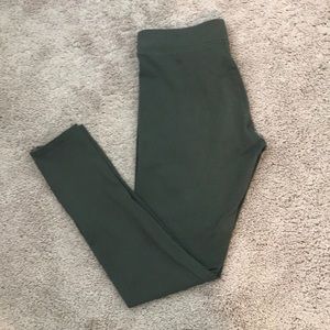American Eagles olive green leggings